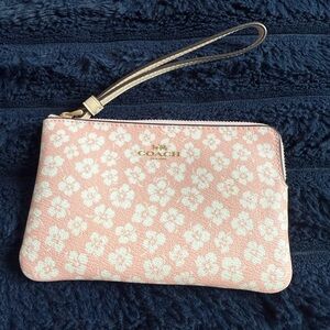 Coach Ditsy Floral Wristlet
